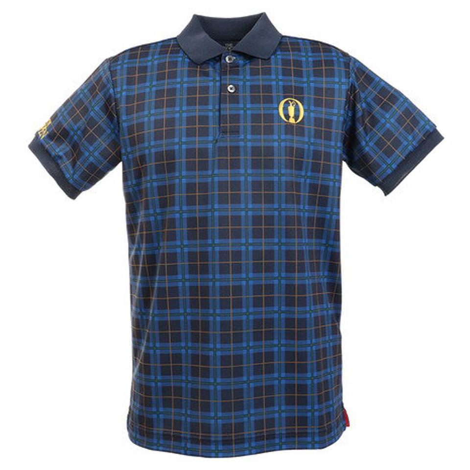 ジ・オープン（THE OPEN） ゴルフウエア メンズ タータンチェックドライポロシャツ 171-22341-098 （メンズ）
