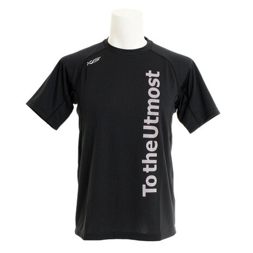 エックスティーエス（XTS） ドライプラス 15テニスシャツ 732G9TF3504 BLK （メンズ）