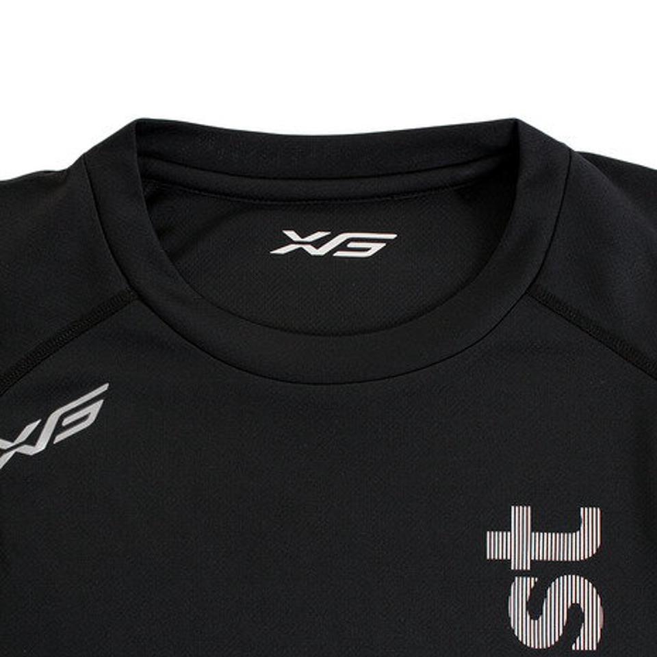 エックスティーエス（XTS） ドライプラス 15テニスシャツ 732G9TF3504 BLK （メンズ）
