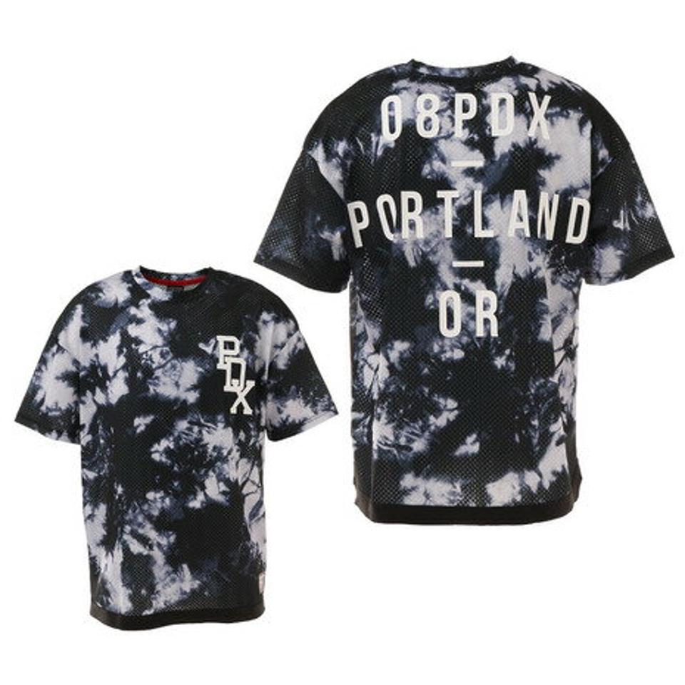 【20%OFFクーポン対象 7/1まで】ライズ（RYZ） バスケットボールウェア ショートスリーブメッシュシャツ 751R1EG4515 DBLU （メンズ）