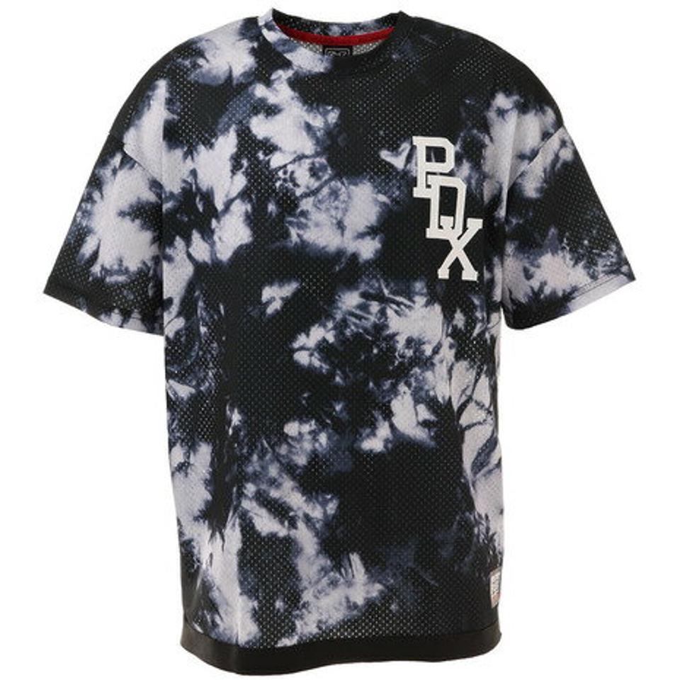 【20%OFFクーポン対象 7/1まで】ライズ（RYZ） バスケットボールウェア ショートスリーブメッシュシャツ 751R1EG4515 DBLU （メンズ）