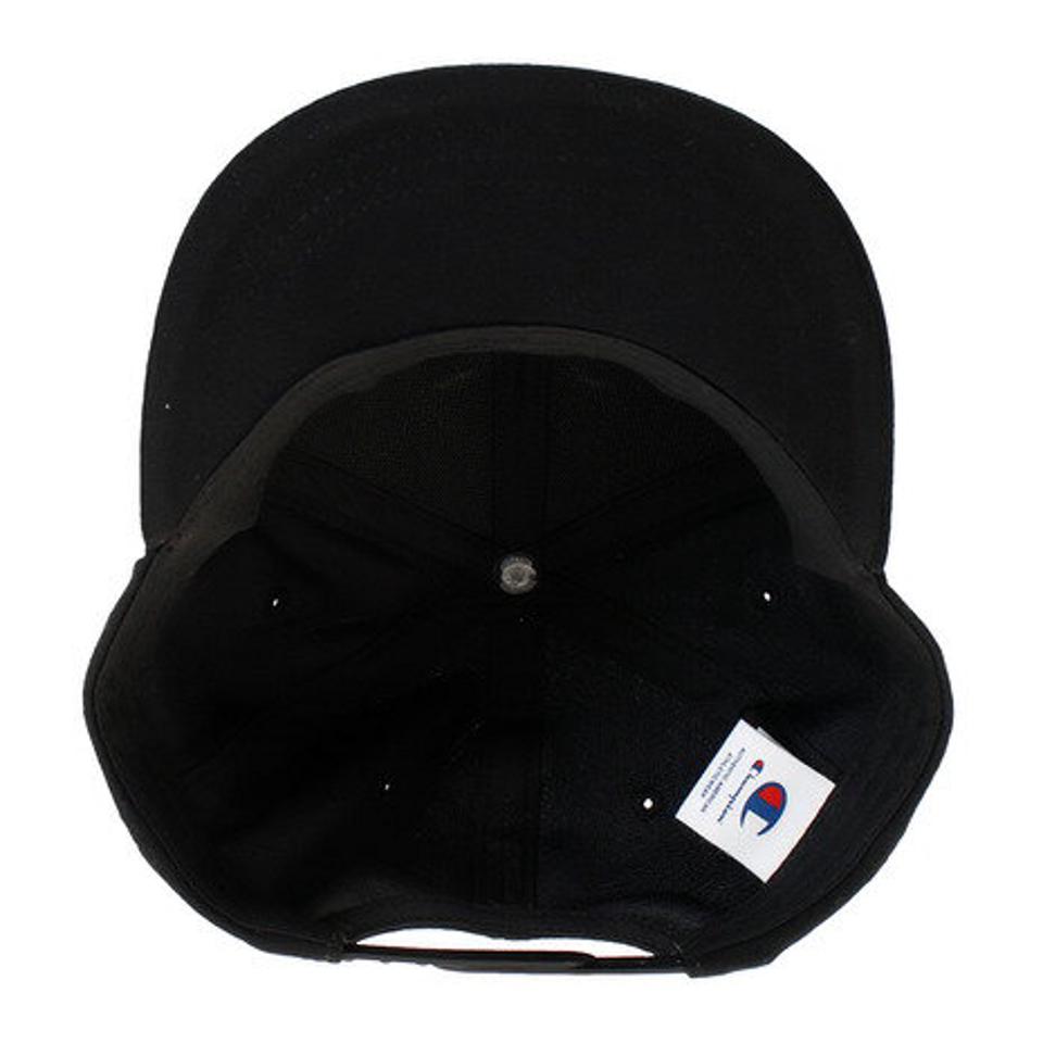 チャンピオン-ヘリテイジ(CHAMPION-HERITAGE) 帽子 キッズ ジュニア スウェットストレートキャップ 141-0019 BLK 日よけ (キッズ)