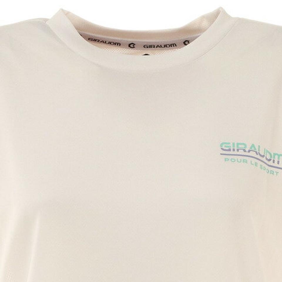 ジローム（GIRAUDM）（レディース）ドライ 吸汗速乾 UVカット プラクティスシャツ アームカバーセット 864GM1HD6746 WHT