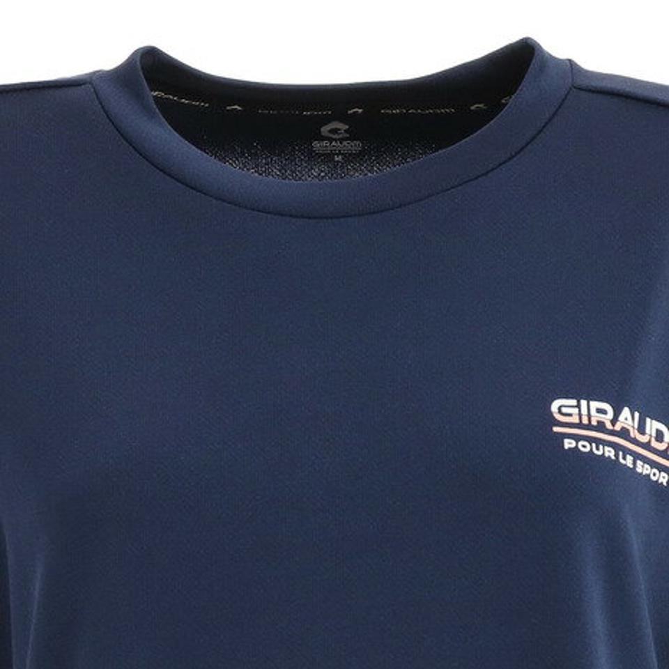 ジローム（GIRAUDM）（レディース）ドライ 吸汗速乾 UVカット プラクティスシャツ アームカバーセット 864GM1HD6746 NVY