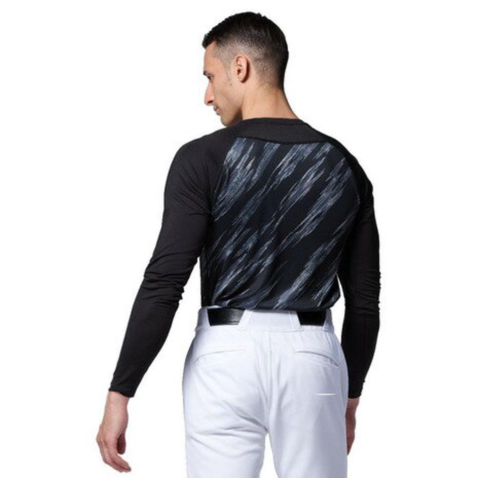 アンダーアーマー（UNDER ARMOUR） 野球 アンダーシャツ フィットコンフォート ノベルティ ロングスリーブ 1364470 黒 （メンズ）