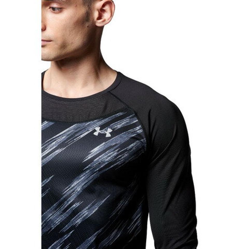 アンダーアーマー（UNDER ARMOUR） 野球 アンダーシャツ フィットコンフォート ノベルティ ロングスリーブ 1364470 黒 （メンズ）