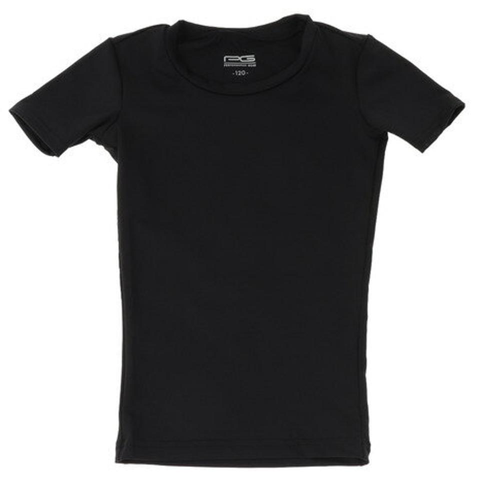 パフォーマンスギア（PG）（キッズ）サッカー ジュニア インナー ストレッチ 丸首 半袖 シャツ 742PG9ES4535