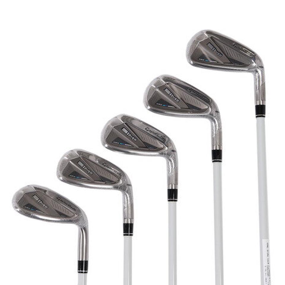 テーラーメイド（TAYLORMADE） アイアンセット レディス 5本 SIM2 MAX (シム2 マックス)(#7〜PW、SW)TENSEI BLUE TM40 テンセイブルー （レディース）
