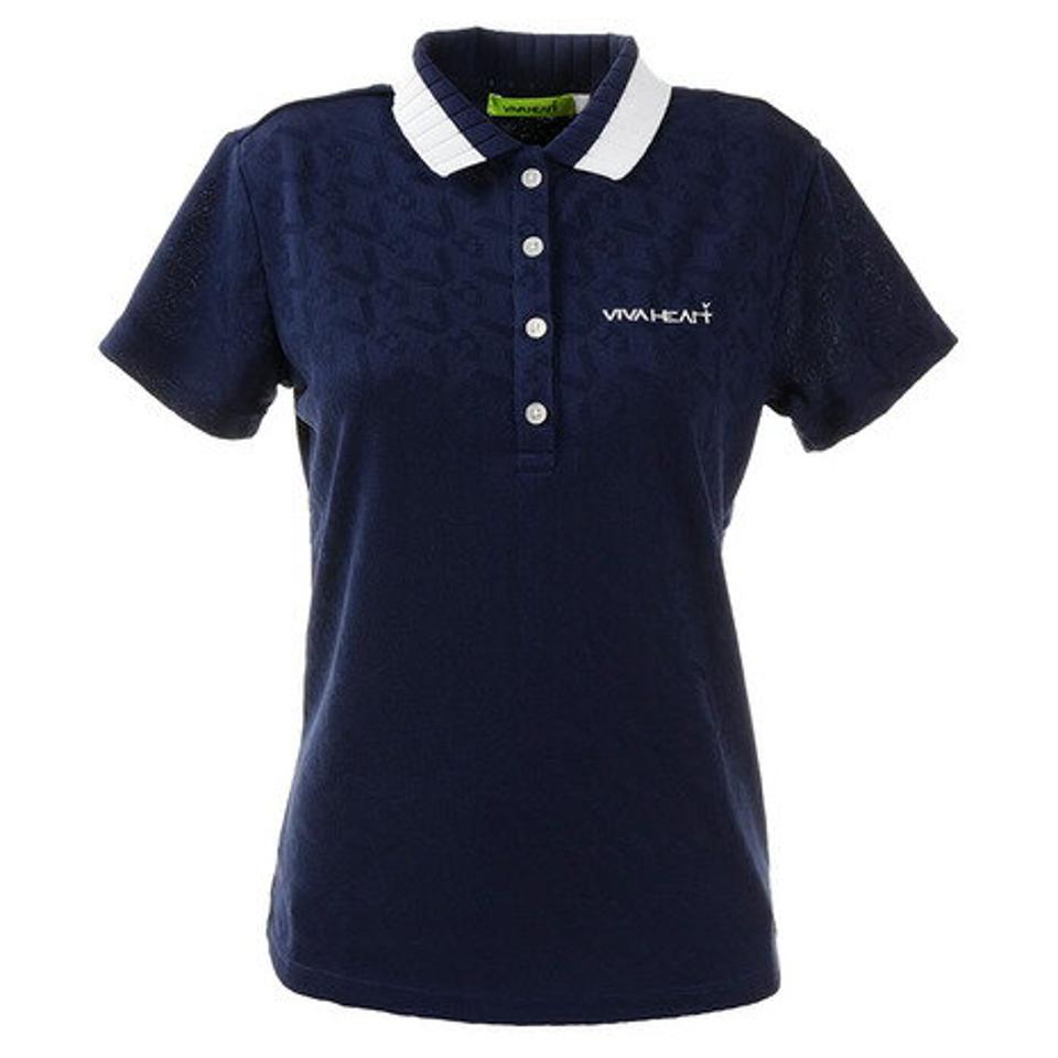ビバハート（VIVA HEART） ゴルフウエア ポロシャツ レディース リンクスJQ半袖ポロシャツ 012-22341-098 （レディース）