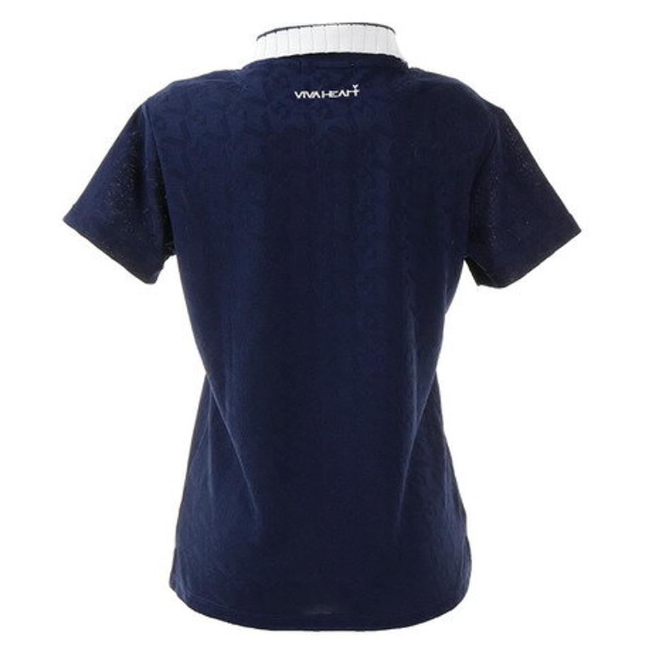 ビバハート（VIVA HEART） ゴルフウエア ポロシャツ レディース リンクスJQ半袖ポロシャツ 012-22341-098 （レディース）