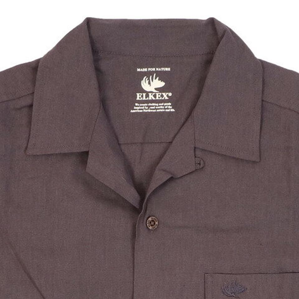 エルケクス（ELKEX） レーヨン リネン シャツ 881EK0SE3284CGRY オンライン価格 （メンズ）