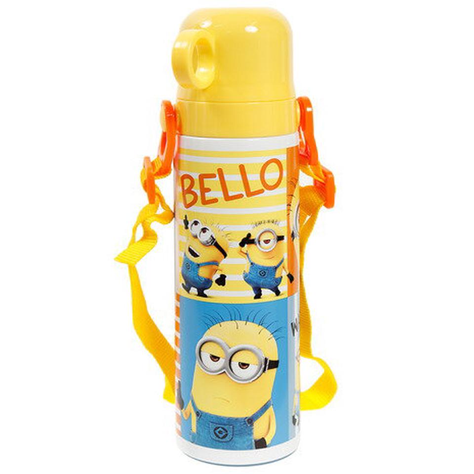 スケーター(skater) 水筒 500ml 超軽量キャップ付替え式 2way ステンレスボトル 570-580ml ミニオンズ3 SKDC6 (キッズ)