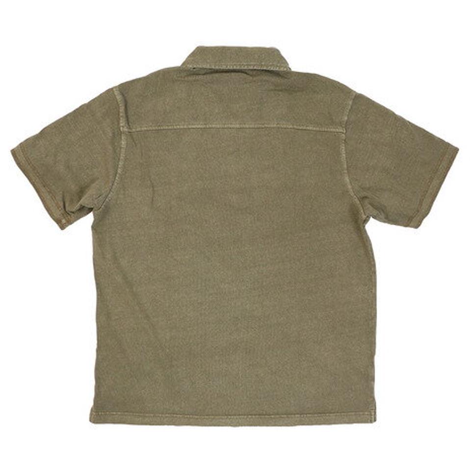 エルケクス（ELKEX） GARMENT DYED シャツ 881EK0SD3293KHK （メンズ）