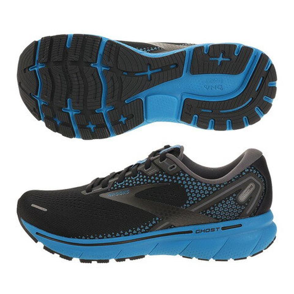 【ランニング対象品購入&エントリーでP10倍！8/19 20:00〜8/28 23:59】ブルックス（BROOKS） ランニングシューズ ジョギングシューズ ゴースト14 BRM3694 B/BK （メンズ）