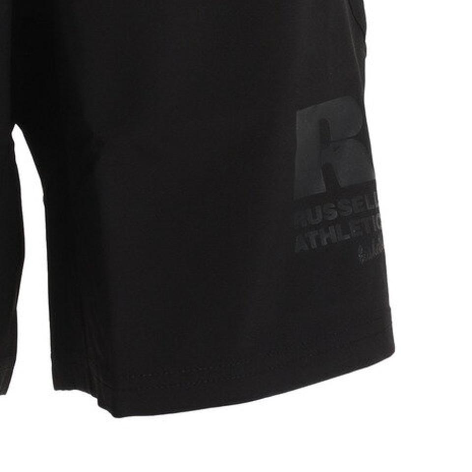 【2点以上購入で10%OFFクーポン有 4/21迄】ラッセル（RUSSELL） バスケットボールウェア ジュニア ストレッチウーブンパンツ RBBJ21S003 BLK （キッズ）