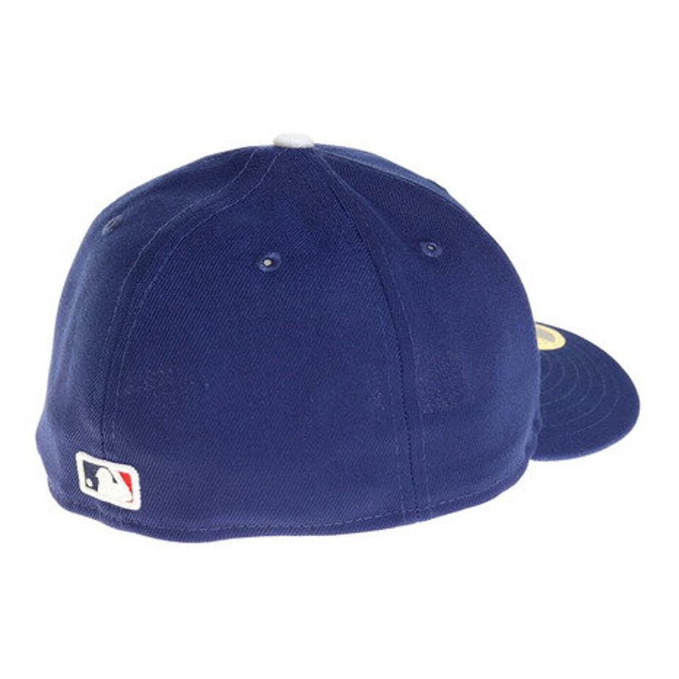 ニューエラ(NEW ERA) 帽子 キャップ LP 59FIFTY MLBオンフィールド ロサンゼルス・ドジャース ゲーム 青 11449298 日よけ (メンズ)