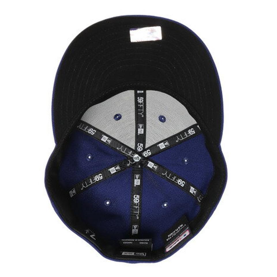 ニューエラ(NEW ERA) 帽子 キャップ LP 59FIFTY MLBオンフィールド ロサンゼルス・ドジャース ゲーム 青 11449298 日よけ (メンズ)