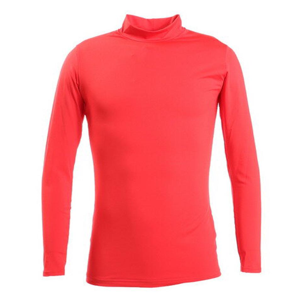 パフォーマンスギア（PG）（メンズ）サッカー ウェア メンズ ストレッチハイネック長袖シャツ 741PG9ES4522 RED インナー アンダーシャツ