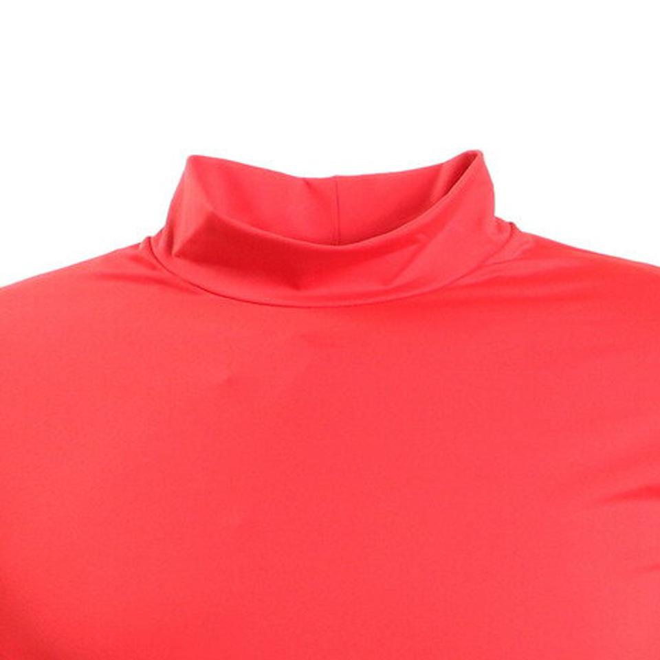 パフォーマンスギア（PG）（メンズ）サッカー ウェア メンズ ストレッチハイネック長袖シャツ 741PG9ES4522 RED インナー アンダーシャツ