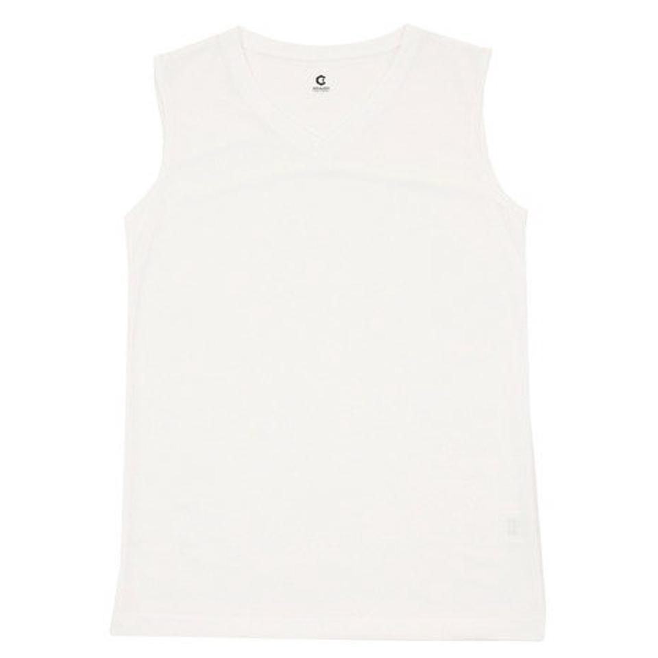 ジローム（GIRAUDM）（メンズ）サッカー ウェア メンズ ドライプラス (吸汗速乾) 高通気Vネックインナーシャツ 741GM0ES9310 WHT インナー アンダーシャツ