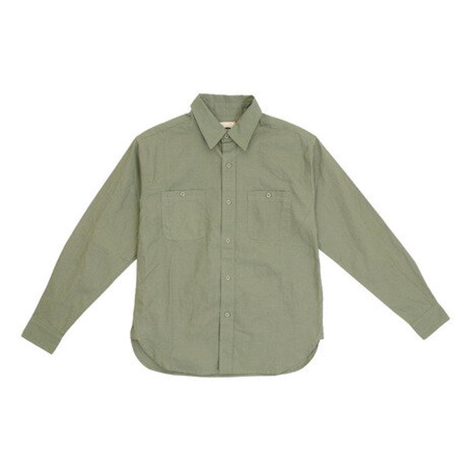 Slyde Vintage（Slyde Vintage） リップストップシャツ SV-20SSAP009-OLIVE オンライン価格 （メンズ）