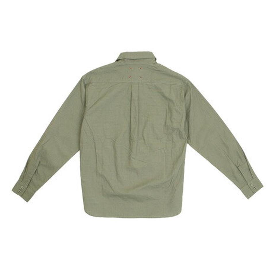 Slyde Vintage（Slyde Vintage） リップストップシャツ SV-20SSAP009-OLIVE オンライン価格 （メンズ）