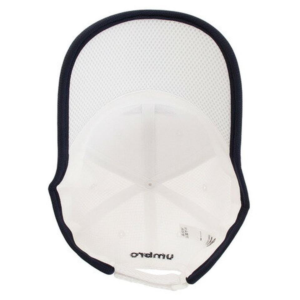 アンブロ(UMBRO) 帽子 メンズ はっ水 メッシュキャップ UUAPJC01 WH 日よけ ランニングキャップ (メンズ)