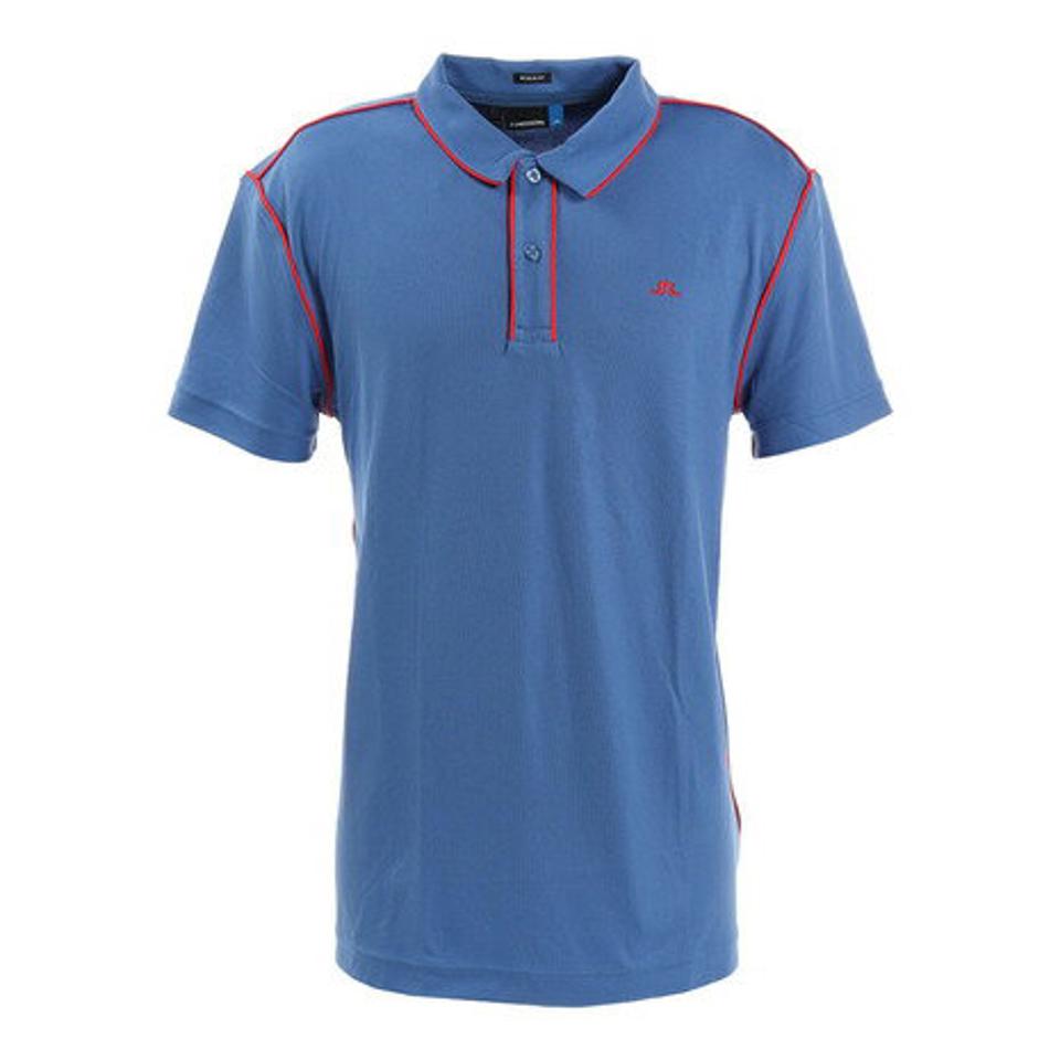 J.LINDEBERG ゴルフウェア TOMI Regular fit LUX PIQUE 半袖ポロシャツ071-29340-097 （メンズ）