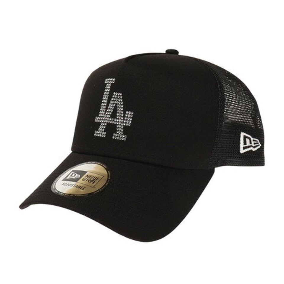 ニューエラ(NEW ERA) 帽子 9FORTY A-Frame トラッカー ラインストーン ロサンゼルス・ドジャース キャップ 13059250 (メンズ)