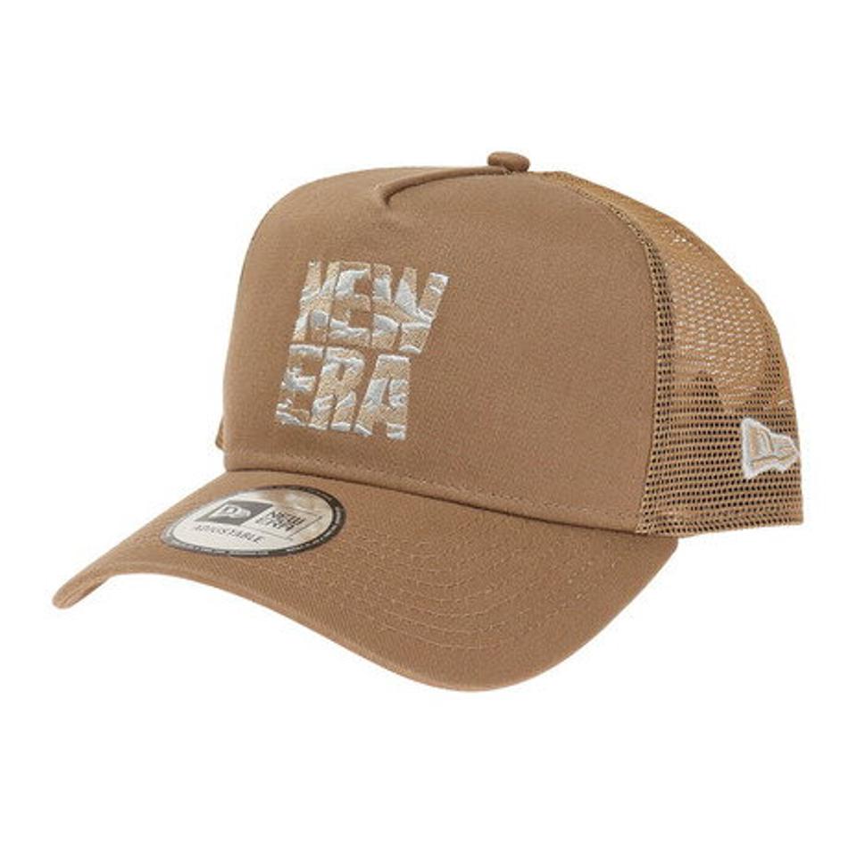 ニューエラ(NEW ERA) 9FORTY A-Frame トラッカー スクエアニューエラ タイガーストライプカモ キャップ 13059202 (メンズ)