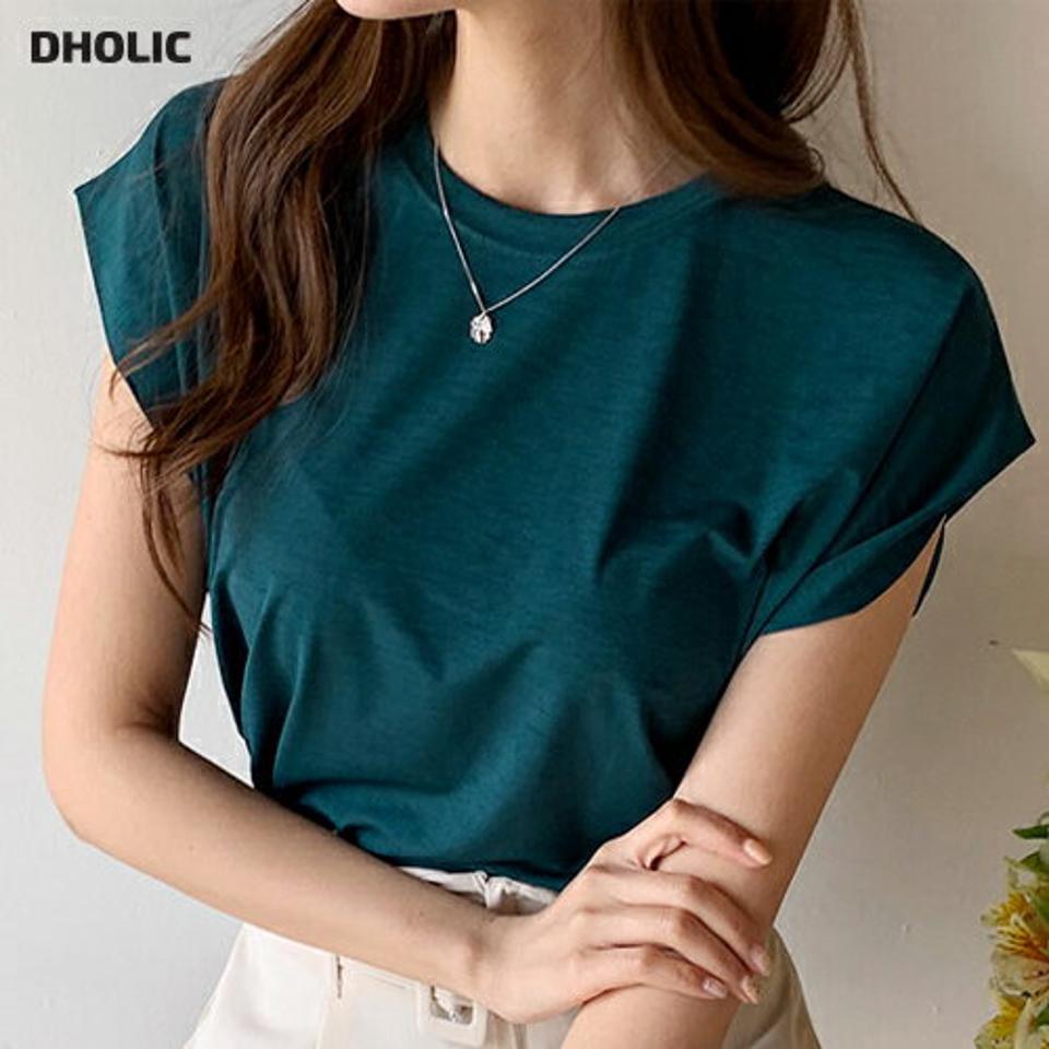 ≪人気商品再入荷≫フレンチスリーブTシャツ・全5色・t72178 レディース 【tops】Tシャツ トップス 半袖 フレンチスリーブ 単色 無地 シンプル 春 夏 ベーシック 二の腕カバー きれいめ 上品 大人 カジュアル 韓国ファッション ハイホリHIHOLLI