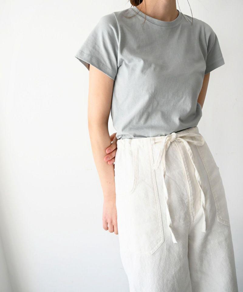 El mar(エルマール)無地コンパクト半袖Tシャツ