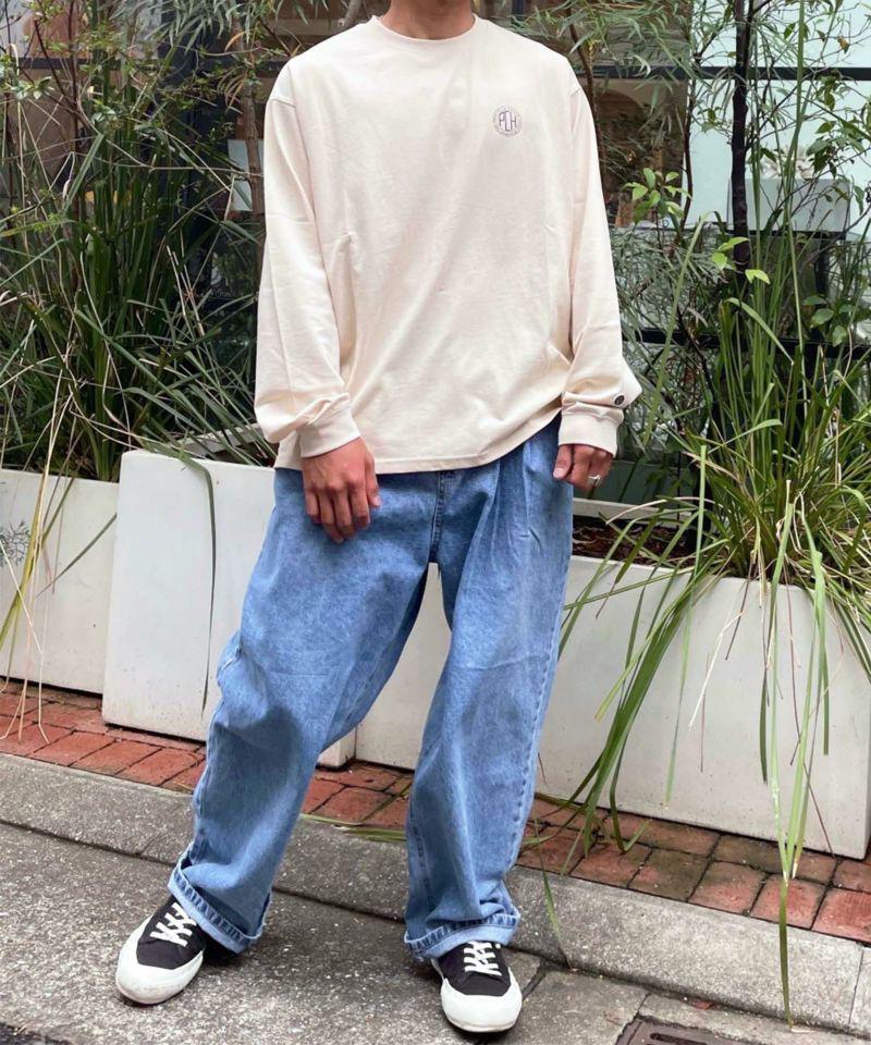 【ユニセックス】choice_cnl(チョイス)"PCH"プリントロングTシャツ