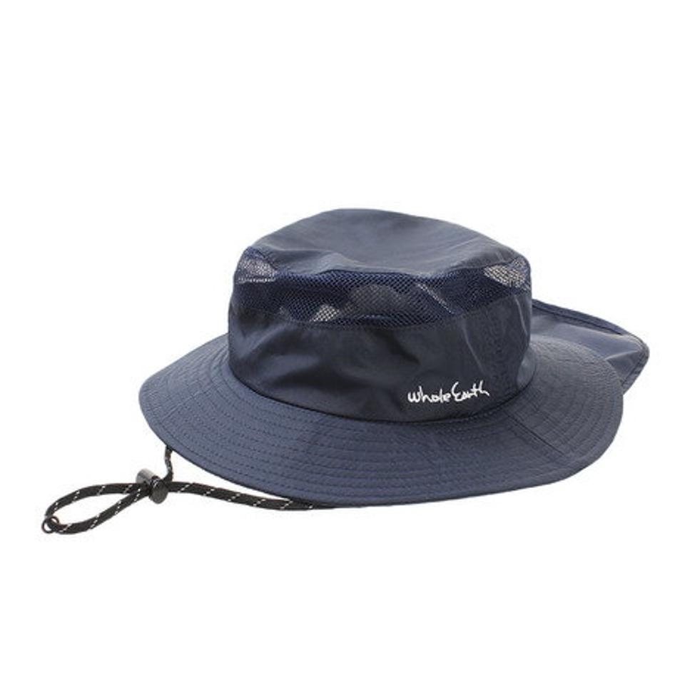 ホールアース(Whole Earth) 帽子 キャップ VENTIRAT サンシェードハット WE21FB03NVY (メンズ、レディース)