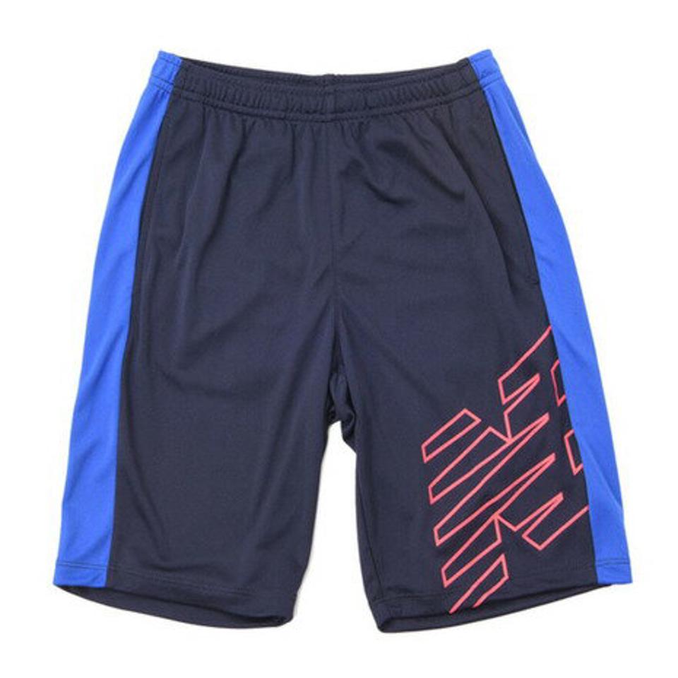 ニューバランス（new balance） ビッグロゴニットショーツ JJSP1316ECL ショートパンツ ハーフパンツ 短パン （キッズ）
