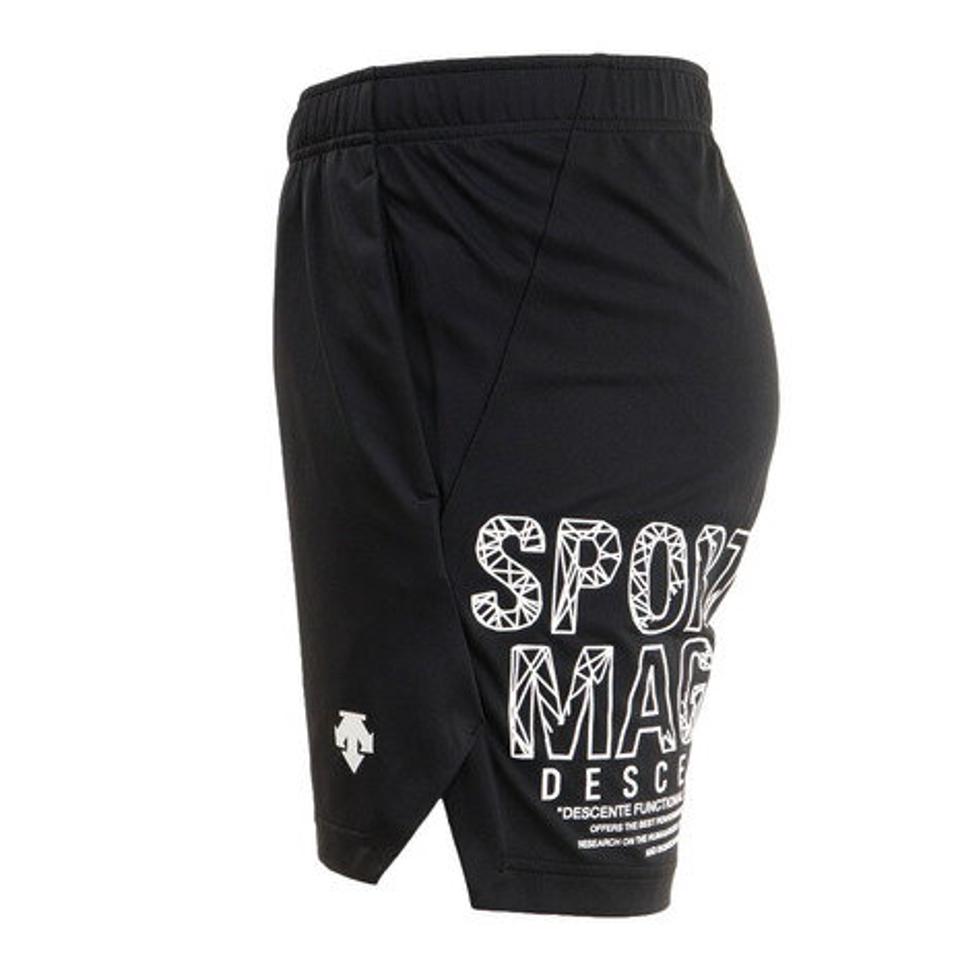 【2点購入10%OFFクーポン対象 8/5まで】デサント（DESCENTE） バレーボールウェア プラクティスパンツ DVURJD81 BKWH （メンズ）