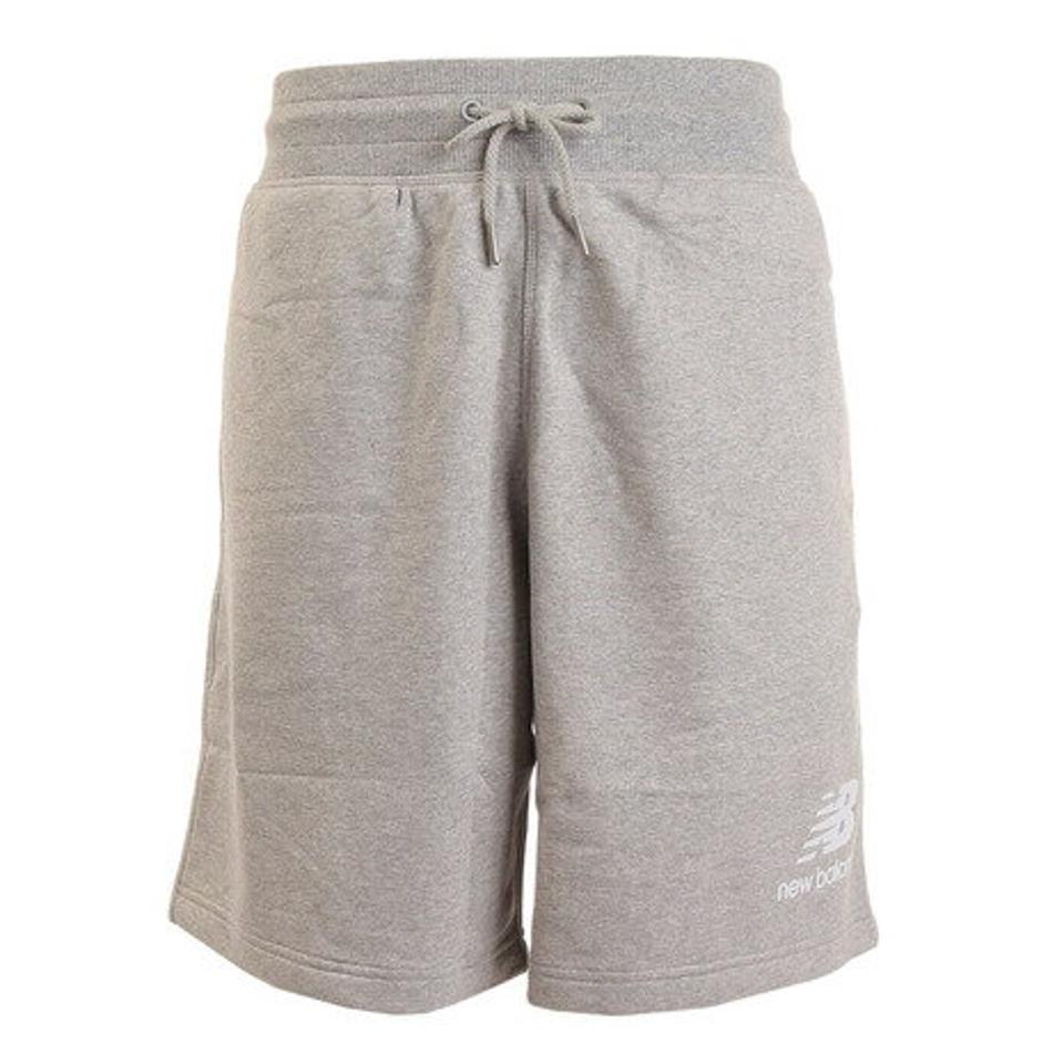 ニューバランス(new balance)(メンズ)スタックドロゴ スウェットショーツ AMS03558AG