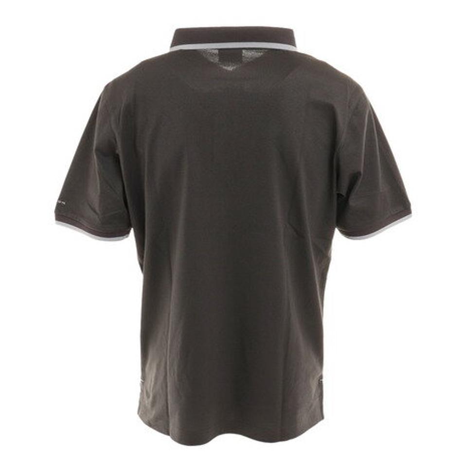 コロンビア（Columbia） 半袖ポロシャツ コウブドームビュットソリッドピケポロ AE0412 012 UVカット 吸湿 速乾 （メンズ）