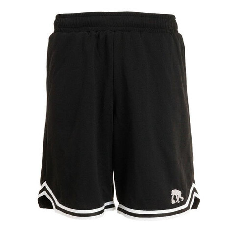 エゴザル（EGOZARU） バスパン バスケットボールウェア ラインショートパンツ EZHP-S2204-012 黒 （メンズ）