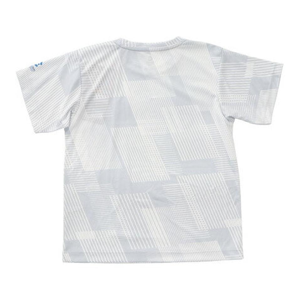 ジローム（GIRAUDM）（キッズ）ドライ 吸汗速乾 UVカット ジュニア Tスーツ 865GM1CD6722 WHT Tシャツ&ハーフパンツセット