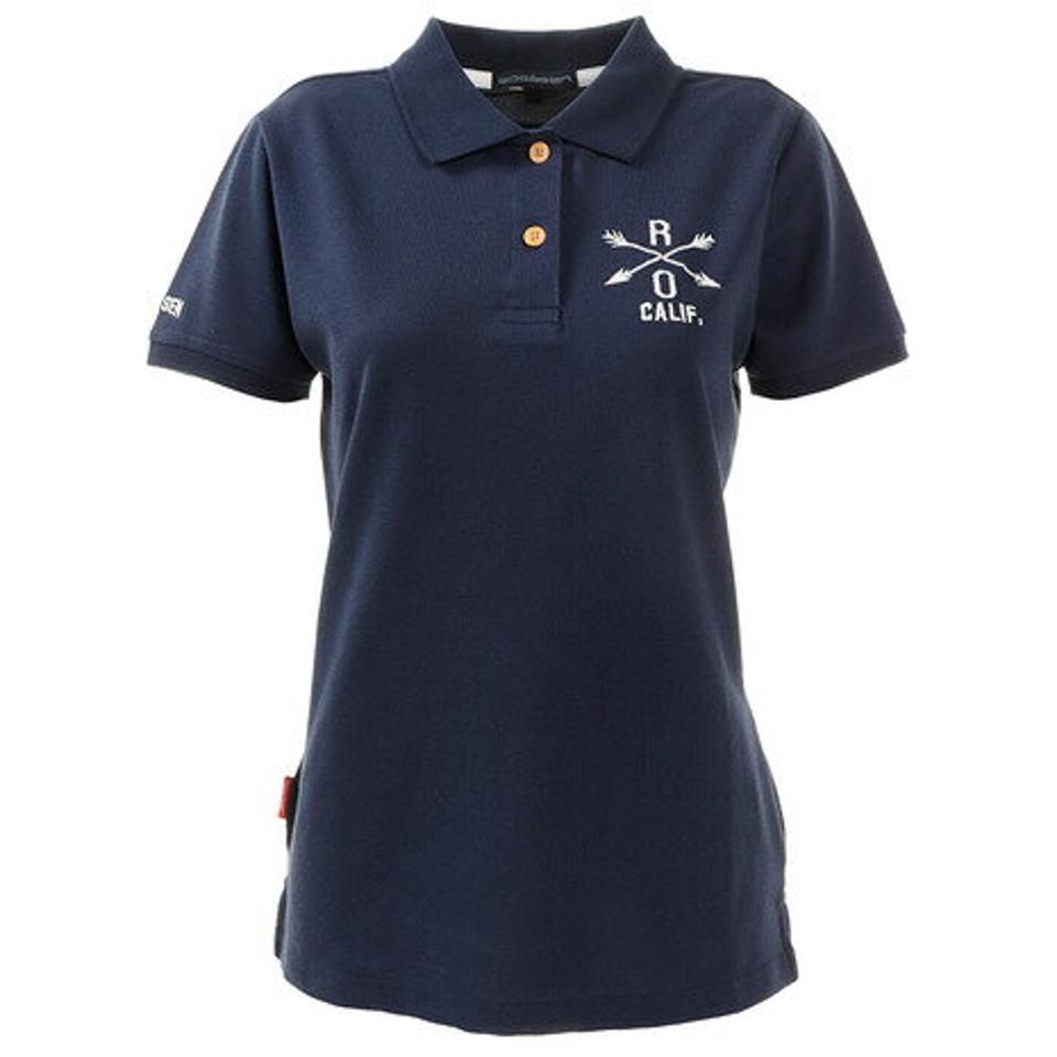 ROSASEN ゴルフウェア ポロシャツ レディース ベアカノコシャツ 半袖 045-22241-098 （レディース）