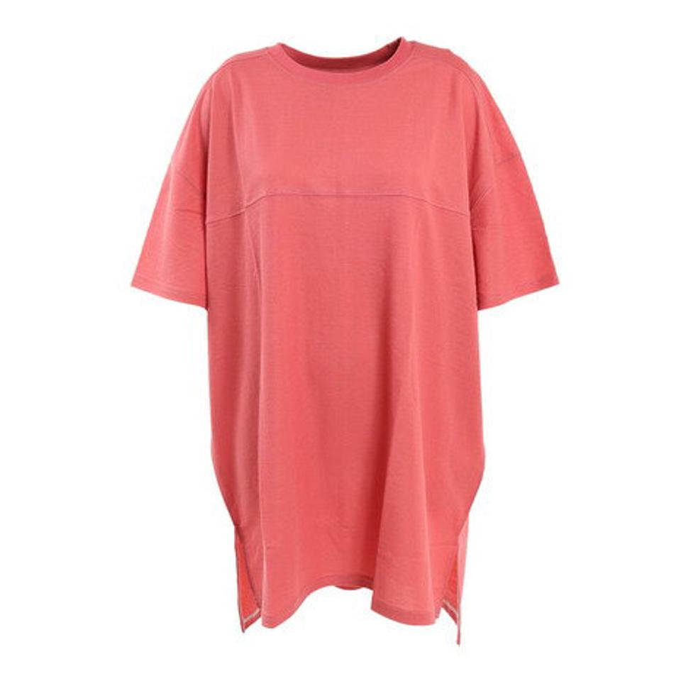 【スポーツデー エントリーでP5倍！4/3 9:59迄】エルケクス（ELKEX）（レディース）接触冷感 コールド 鹿の子 チュニック EKL2SP4190 ROS