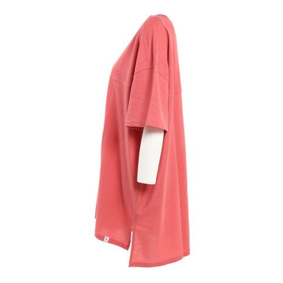 【スポーツデー エントリーでP5倍！4/3 9:59迄】エルケクス（ELKEX）（レディース）接触冷感 コールド 鹿の子 チュニック EKL2SP4190 ROS