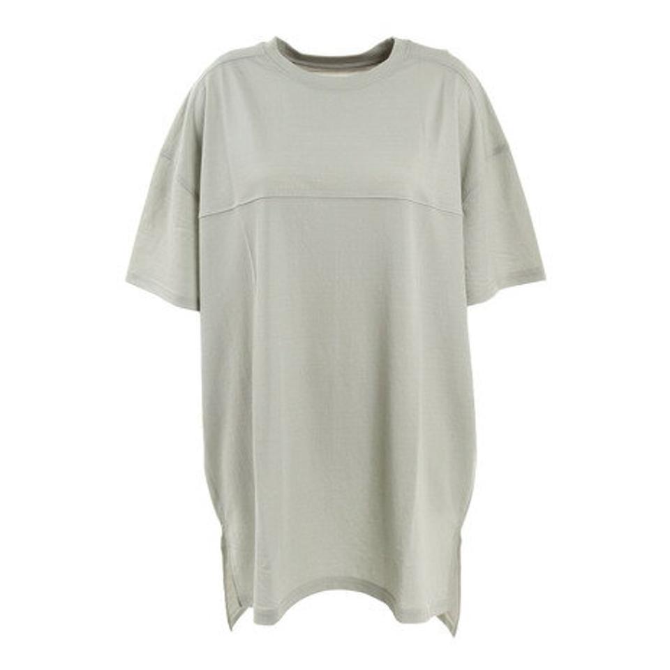 エルケクス（ELKEX）（レディース）接触冷感 コールド 鹿の子 チュニック EKL2SP4190 GRN