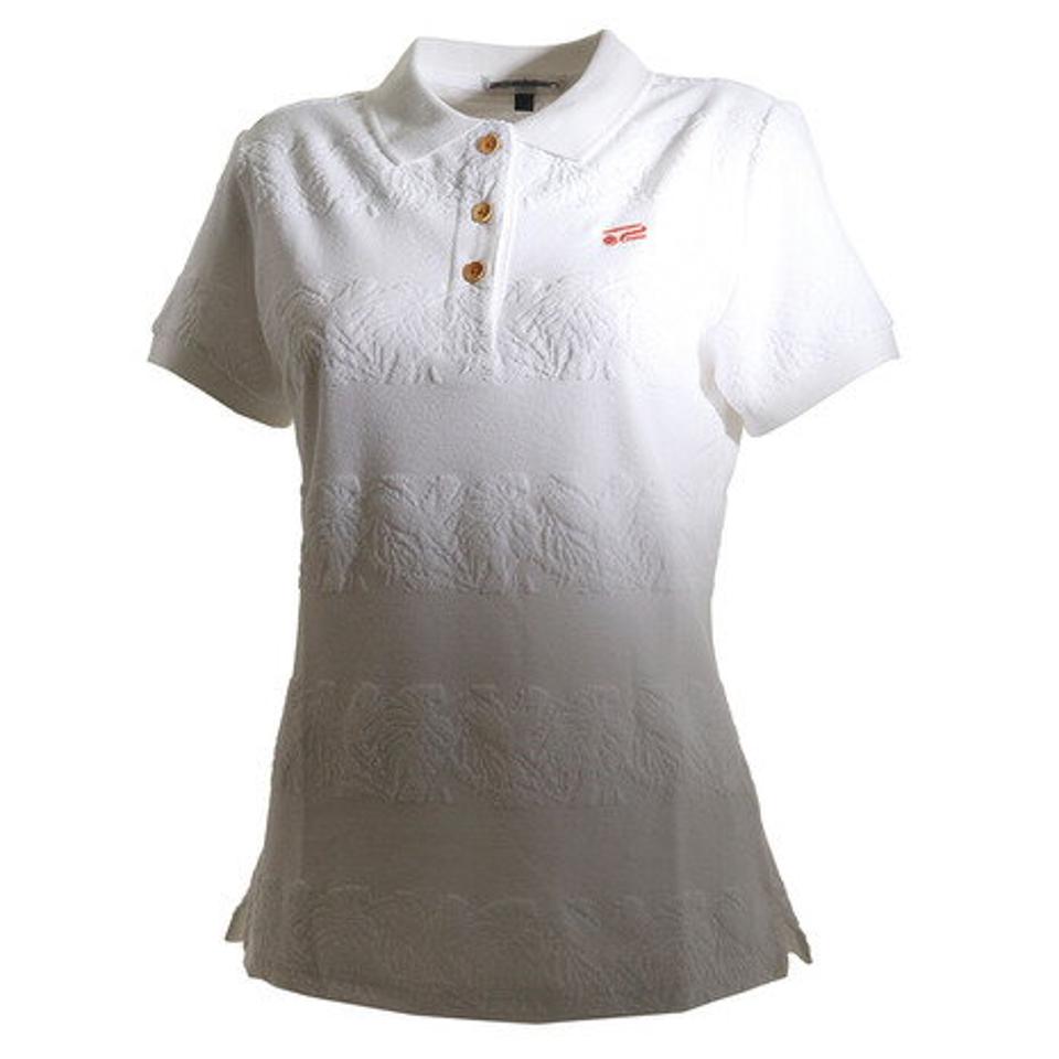 ROSASEN パイルジャカードシャツ 048-22342-005 （レディース）