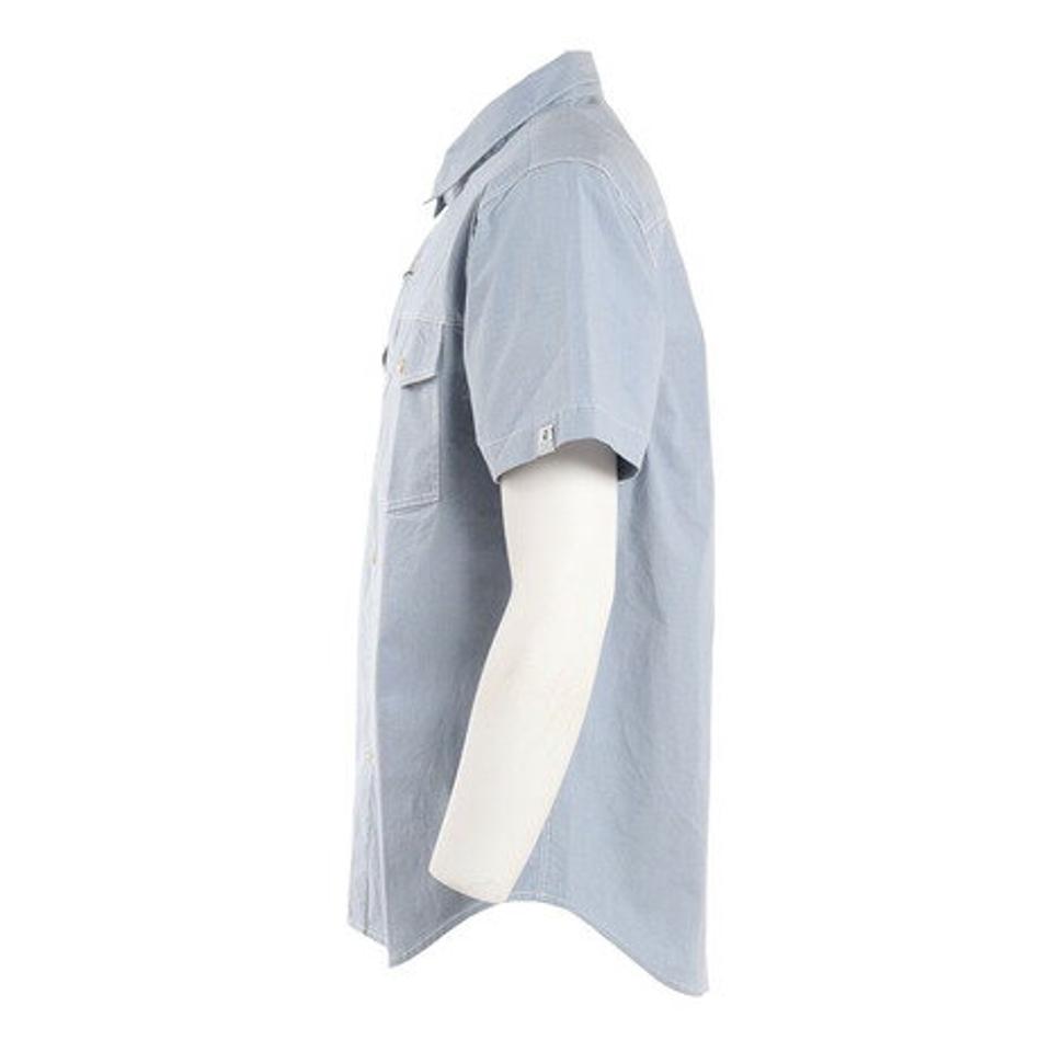 エルケクス（ELKEX） DUNGAREE 半袖シャツ EKM2SP4217 LBLU （メンズ）