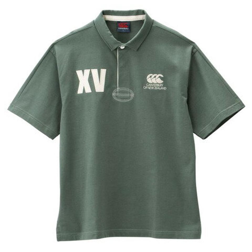 カンタベリー（canterbury） ラガー半袖シャツ RA32088 46 （メンズ）