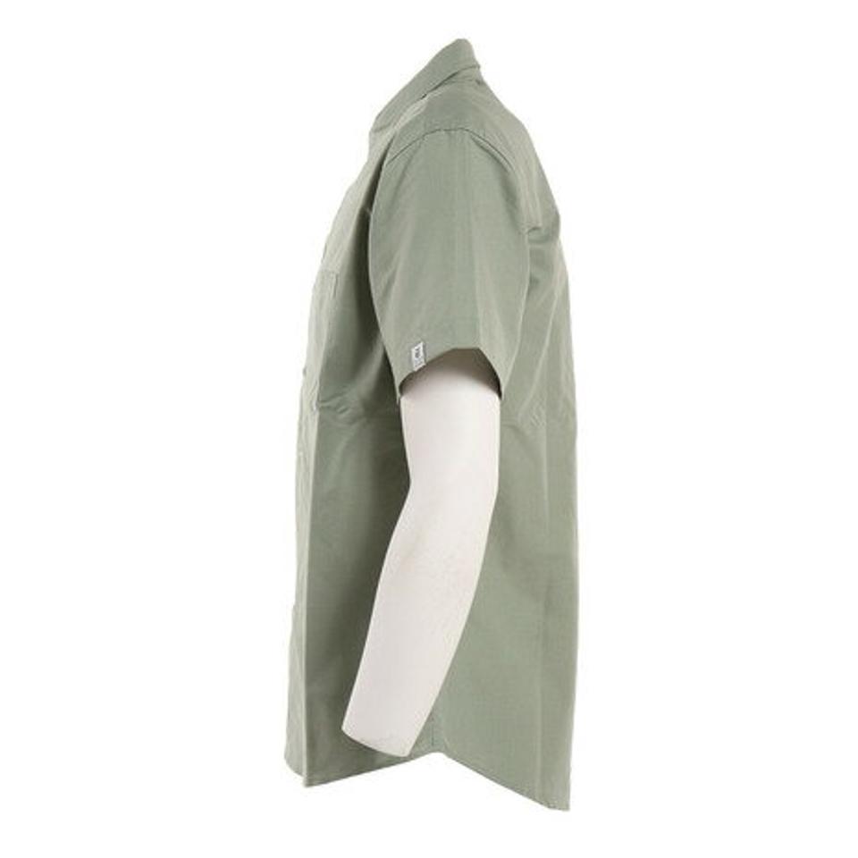 エルケクス（ELKEX） オックスフォード 半袖シャツ EKM2S14215 GRN （メンズ）