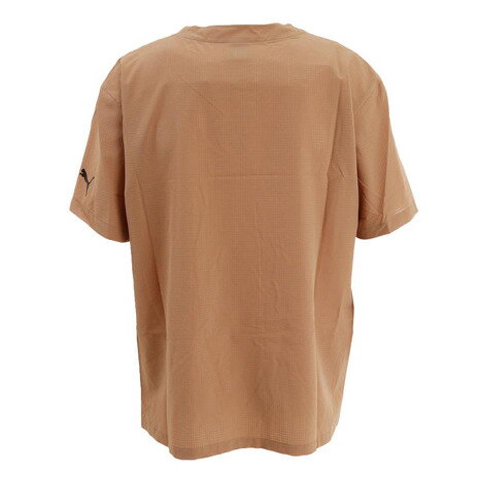 プーマ（PUMA）（メンズ）半袖Tシャツ メンズ STYLE TECH ウーブンシャツ 671091 63 DBEG