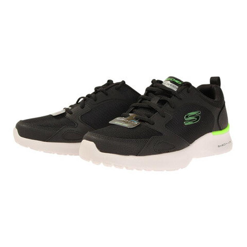 スケッチャーズ（SKECHERS）（メンズ） スケッチ エア ダイナマイト ブラック レッド 232292 カジュアルシューズ スニーカー ウォーキング トレーニング